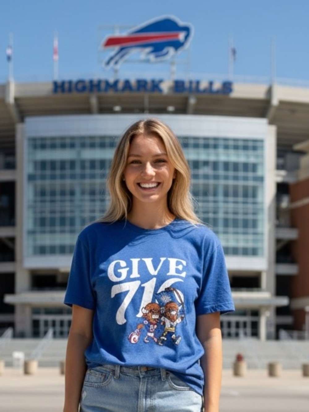 Buffalo Bills  'Give 76'  T‑Shirt